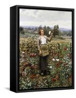 The Flower Girl-Henry Thomas Alken-Framed Stretched Canvas