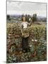 The Flower Girl-Henry Thomas Alken-Mounted Giclee Print