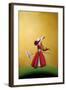 The Flower Girl-Cindy Thornton-Framed Giclee Print