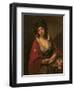 The Flower Girl-Johann Zoffany-Framed Giclee Print