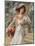 The Flower Girl-Emile Vernon-Mounted Giclee Print