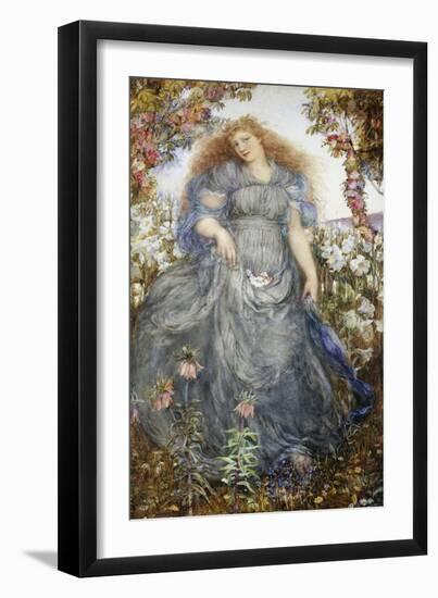 The Flower Maiden-Henry John Stock-Framed Giclee Print