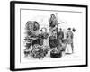 The Flower Market, 1901-Wilhelm Gause-Framed Giclee Print