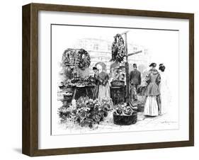 The Flower Market, 1901-Wilhelm Gause-Framed Giclee Print