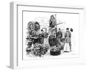 The Flower Market, 1901-Wilhelm Gause-Framed Giclee Print