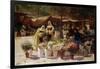 The Flower Market-Victor Gabriel Gilbert-Framed Giclee Print