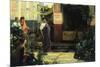 The Flower Market-Sir Lawrence Alma-Tadema-Mounted Art Print