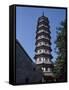 The Flower Pagoda of the Buddhist Temple of the Six Banyan Trees-null-Framed Stretched Canvas