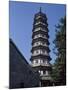 The Flower Pagoda of the Buddhist Temple of the Six Banyan Trees-null-Mounted Giclee Print