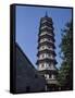 The Flower Pagoda of the Buddhist Temple of the Six Banyan Trees-null-Framed Stretched Canvas