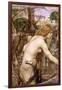 The Flower Picker-John William Waterhouse-Framed Giclee Print