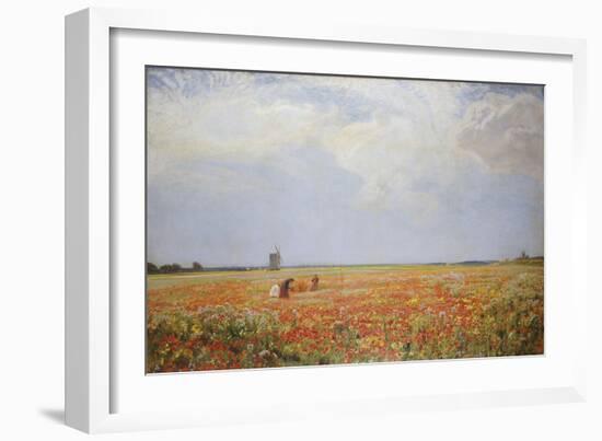 The Flower Pickers-Sir David Murray-Framed Giclee Print