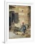 The Flower Seller, 1891-Raphael Von Ambros-Framed Giclee Print