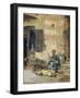 The Flower Seller, 1891-Raphael Von Ambros-Framed Giclee Print