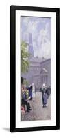 The Flower Seller-Paul Fischer-Framed Giclee Print