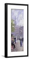 The Flower Seller-Paul Fischer-Framed Giclee Print