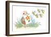 The Flower - Turtle-Valeri Gorbachev-Framed Premium Giclee Print