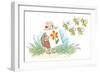 The Flower - Turtle-Valeri Gorbachev-Framed Premium Giclee Print