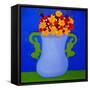 The Flower Vase, 1999 (Oil on Linen)-Cristina Rodriguez-Framed Stretched Canvas