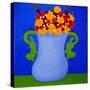 The Flower Vase, 1999 (Oil on Linen)-Cristina Rodriguez-Stretched Canvas