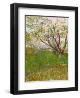 The Flowering Orchard, 1888-Vincent van Gogh-Framed Premium Giclee Print