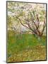 The Flowering Orchard-Vincent van Gogh-Mounted Art Print