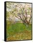 The Flowering Orchard-Vincent van Gogh-Framed Stretched Canvas