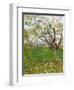 The Flowering Orchard-Vincent van Gogh-Framed Premium Giclee Print