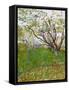 The Flowering Orchard-Vincent van Gogh-Framed Stretched Canvas