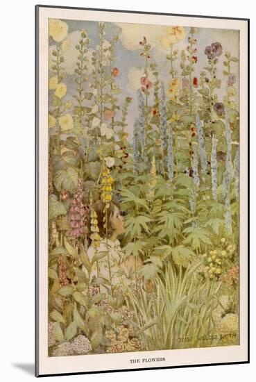 The Flowers: "All the Names I Know from Nurse: Gardener's Garters, Shepherd's Purse"..-null-Mounted Art Print