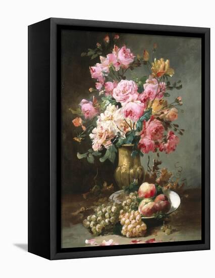 The Flowers and Fruits of Summer-Alfred Godchaux-Framed Stretched Canvas