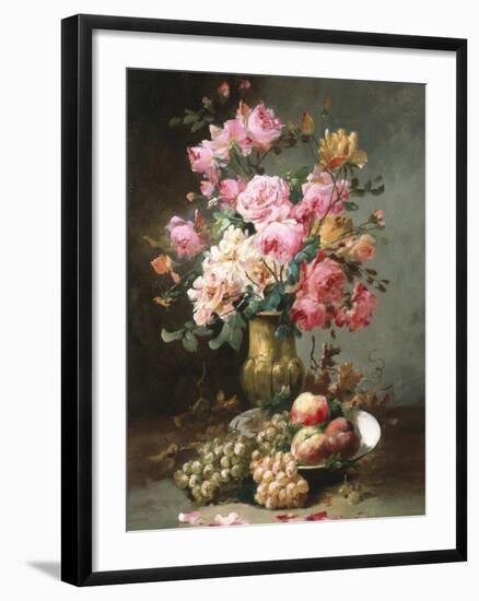 The Flowers and Fruits of Summer-Alfred Godchaux-Framed Giclee Print