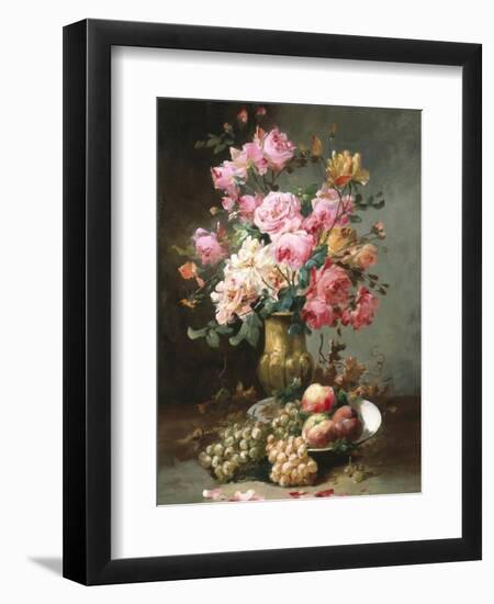 The Flowers and Fruits of Summer-Alfred Godchaux-Framed Premium Giclee Print