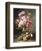 The Flowers and Fruits of Summer-Alfred Godchaux-Framed Giclee Print