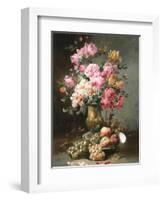 The Flowers and Fruits of Summer-Alfred Godchaux-Framed Giclee Print