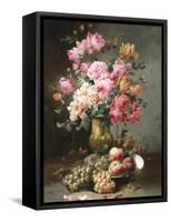 The Flowers and Fruits of Summer-Alfred Godchaux-Framed Stretched Canvas