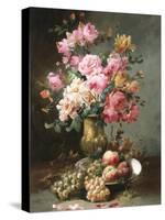 The Flowers and Fruits of Summer-Alfred Godchaux-Stretched Canvas