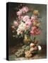 The Flowers and Fruits of Summer-Alfred Godchaux-Stretched Canvas