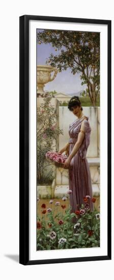 The Flowers of Venus, 1890-John William Godward-Framed Premium Giclee Print