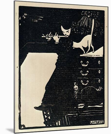 The Flute, 1896-Félix Vallotton-Mounted Giclee Print