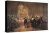 The Flute Concert, 1852-Adolph Friedrich Erdmann von Menzel-Stretched Canvas