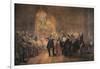 The Flute Concert, 1852-Adolph Friedrich Erdmann von Menzel-Framed Giclee Print