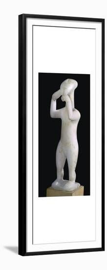 The Flute Player, 25th century BC. Artist: Unknown-Unknown-Framed Art Print