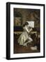 The Flute Player-Charles Bargue-Framed Giclee Print