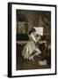 The Flute Player-Charles Bargue-Framed Giclee Print