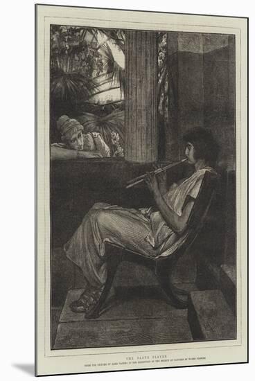 The Flute Player-Sir Lawrence Alma-Tadema-Mounted Premium Giclee Print