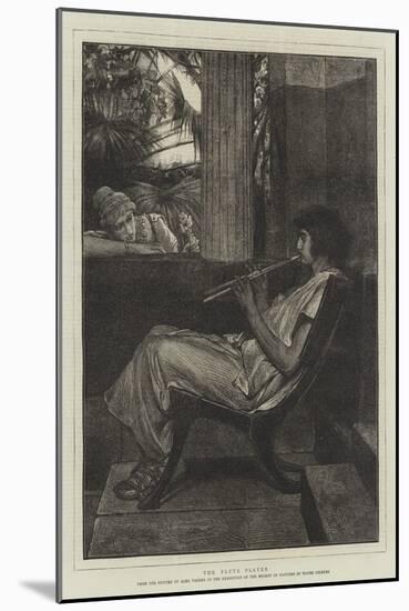 The Flute Player-Sir Lawrence Alma-Tadema-Mounted Giclee Print