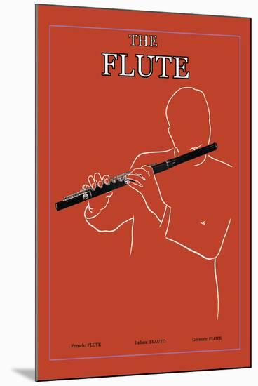 The Flute-null-Mounted Art Print