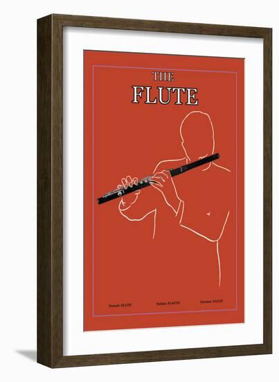 The Flute-null-Framed Art Print