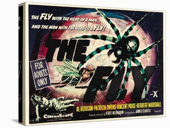 The Fly, 1958, Directed by Kurt Neumann-null-Stretched Canvas